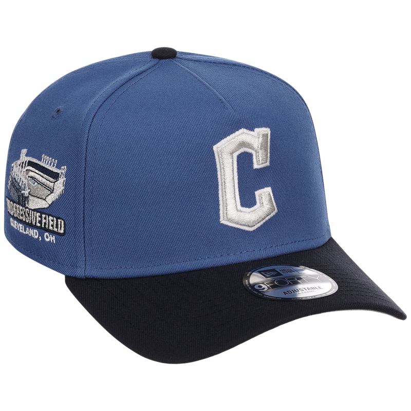 Cleveland Guardians MLB Indigo Navy New Era 9FORTY – LidsHatDrop
