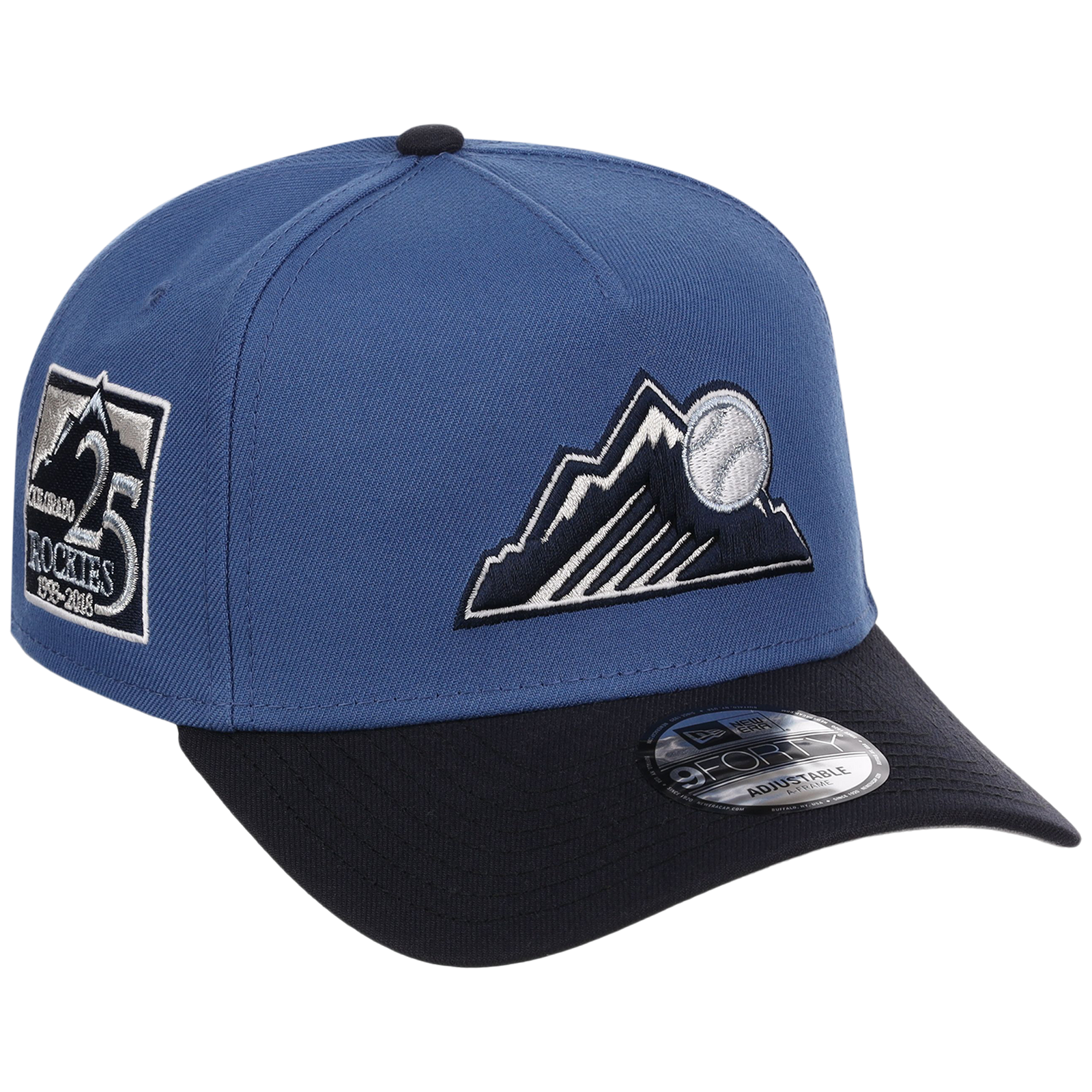 Colorado Rockies MLB Indigo Navy New Era 9FORTY – LidsHatDrop