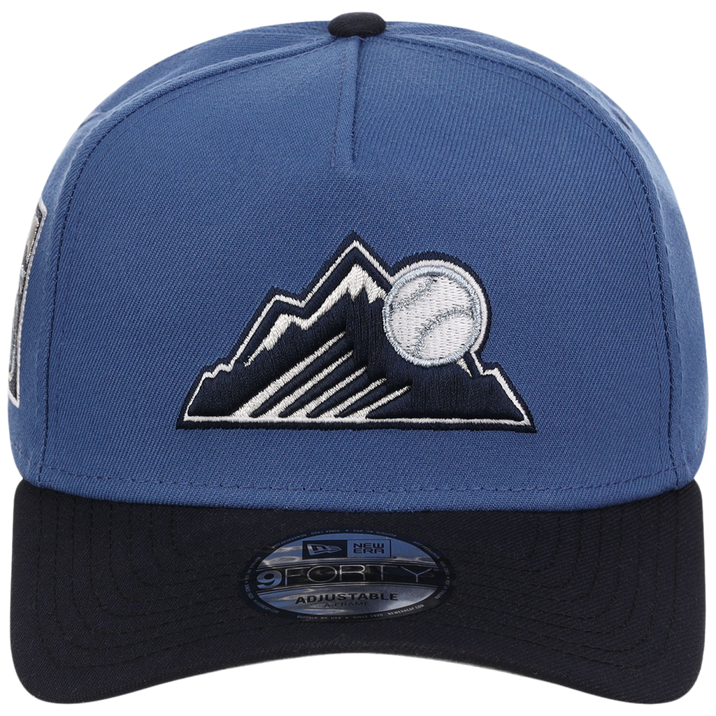Colorado Rockies MLB Indigo Navy New Era 9FORTY