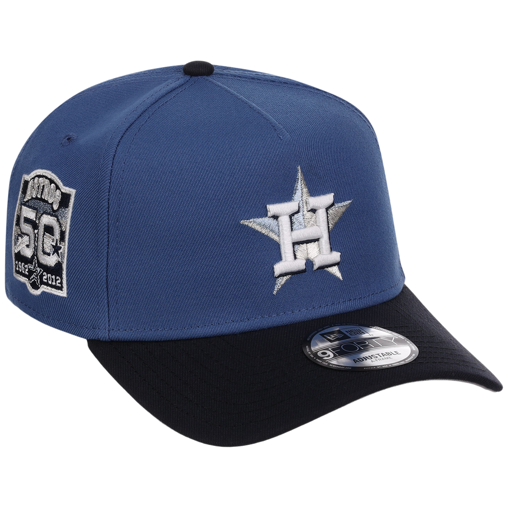 Houston Astros MLB Indigo Navy New Era 9FORTY