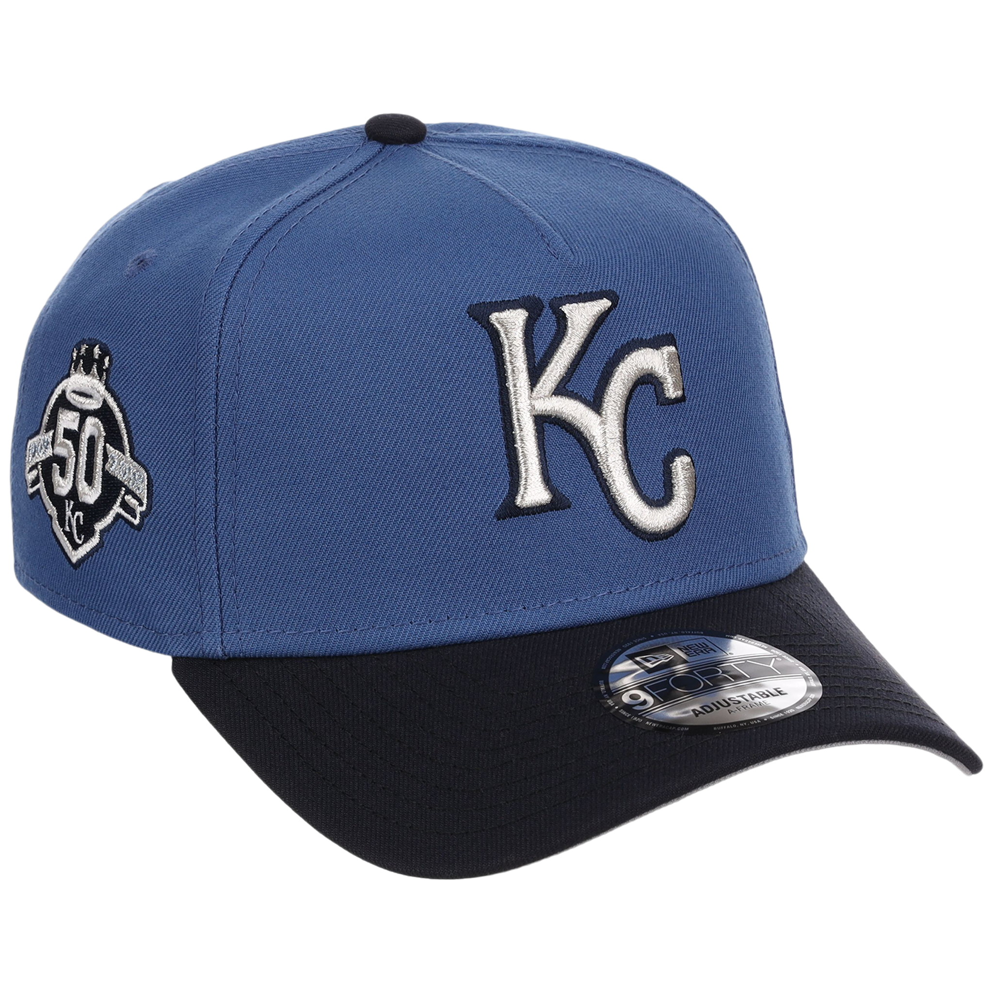 Kansas City Royals MLB Indigo Navy New Era 9FORTY