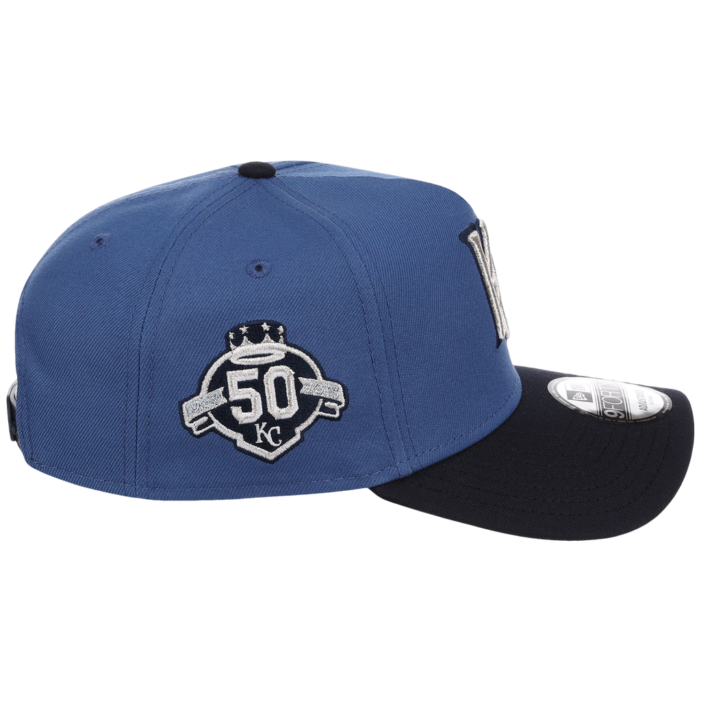 Kansas City Royals MLB Indigo Navy New Era 9FORTY