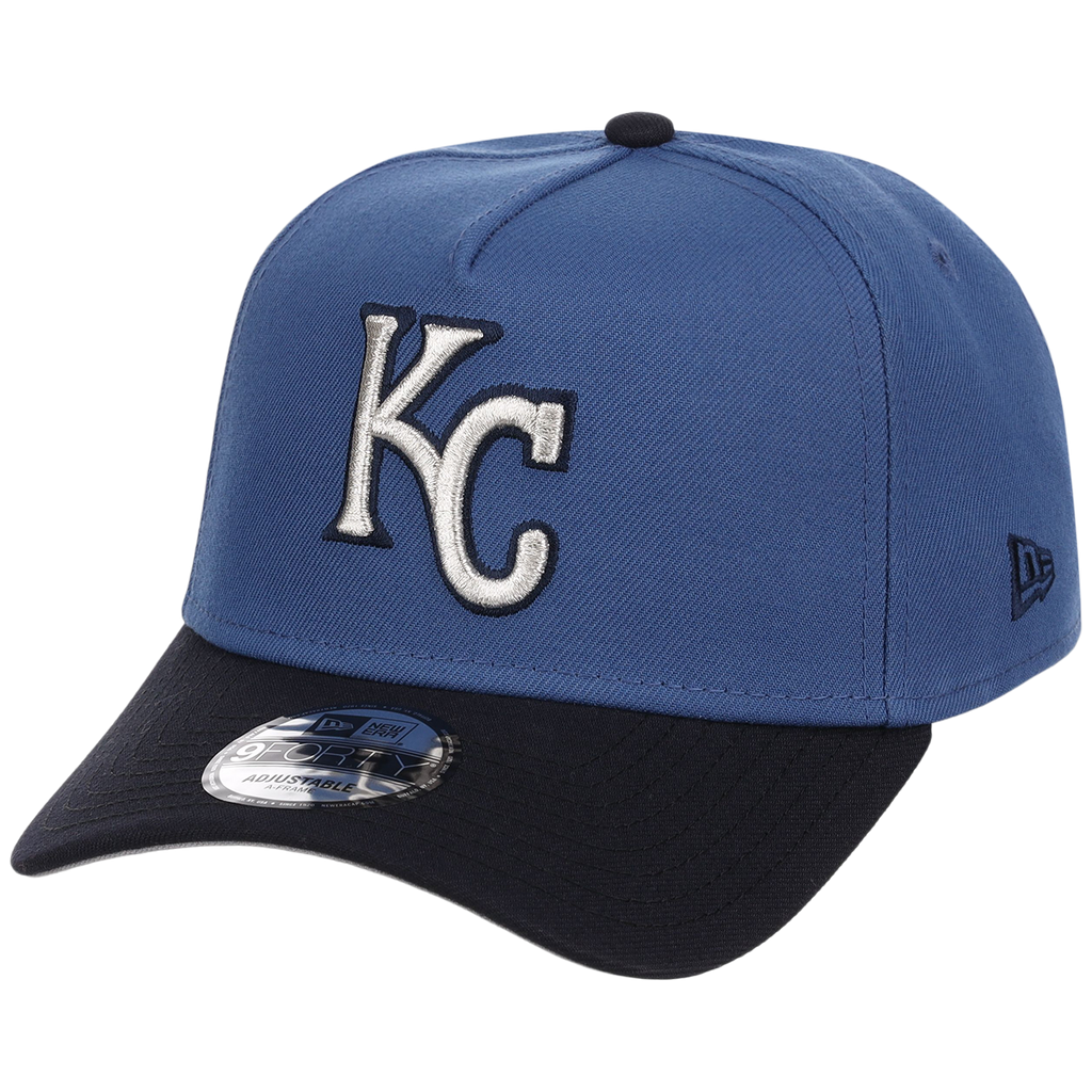 Kansas City Royals MLB Indigo Navy New Era 9FORTY