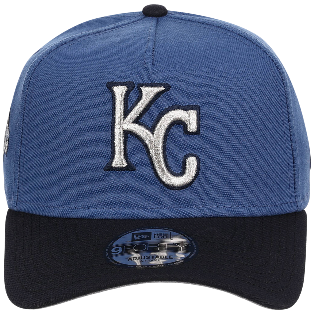 Kansas City Royals MLB Indigo Navy New Era 9FORTY