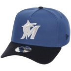 Miami Marlins MLB Indigo Navy New Era 9FORTY