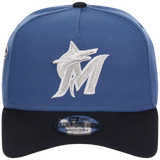 Miami Marlins MLB Indigo Navy New Era 9FORTY