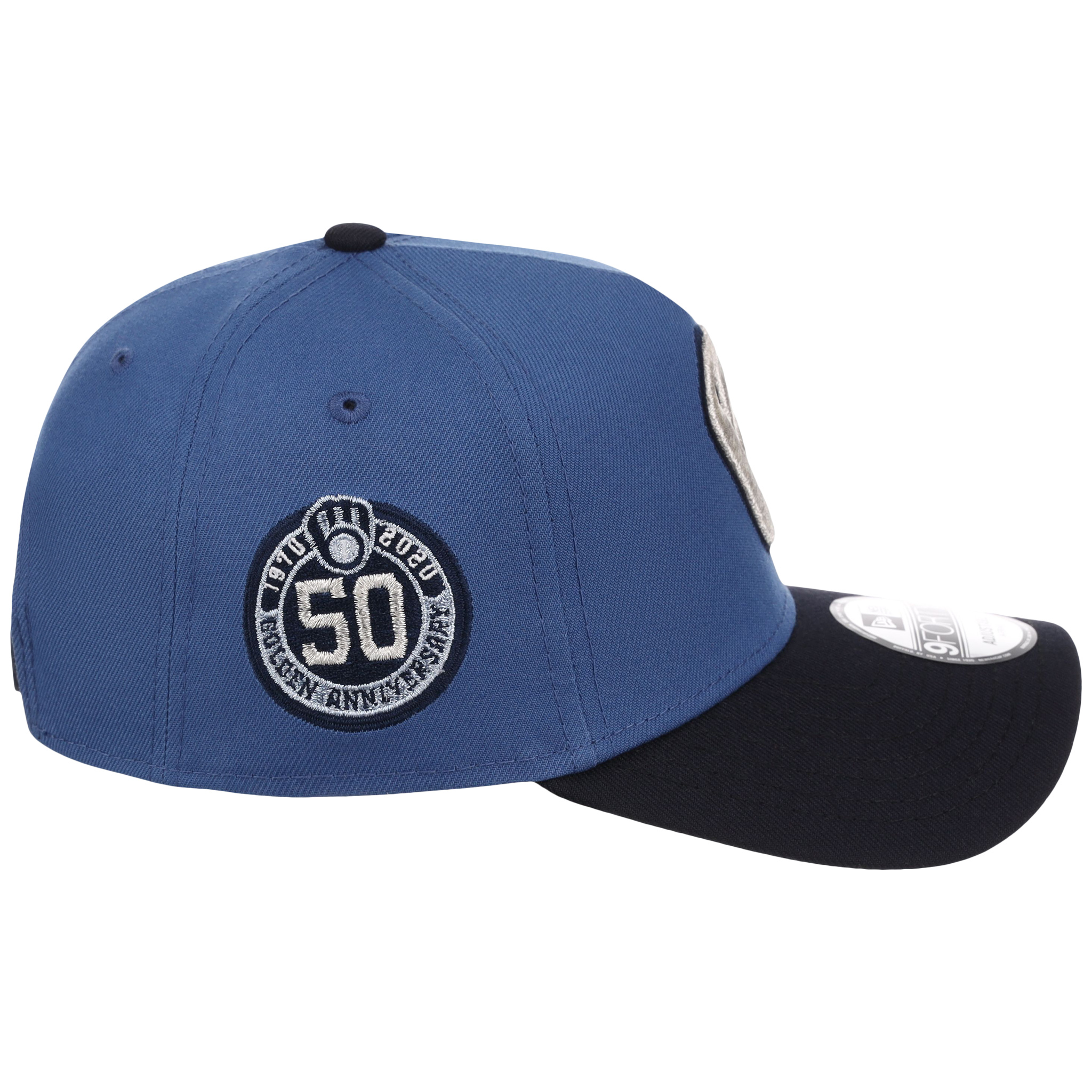 Milwaukee Brewers MLB Indigo Navy New Era 9FORTY
