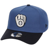 Milwaukee Brewers MLB Indigo Navy New Era 9FORTY