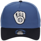 Milwaukee Brewers MLB Indigo Navy New Era 9FORTY