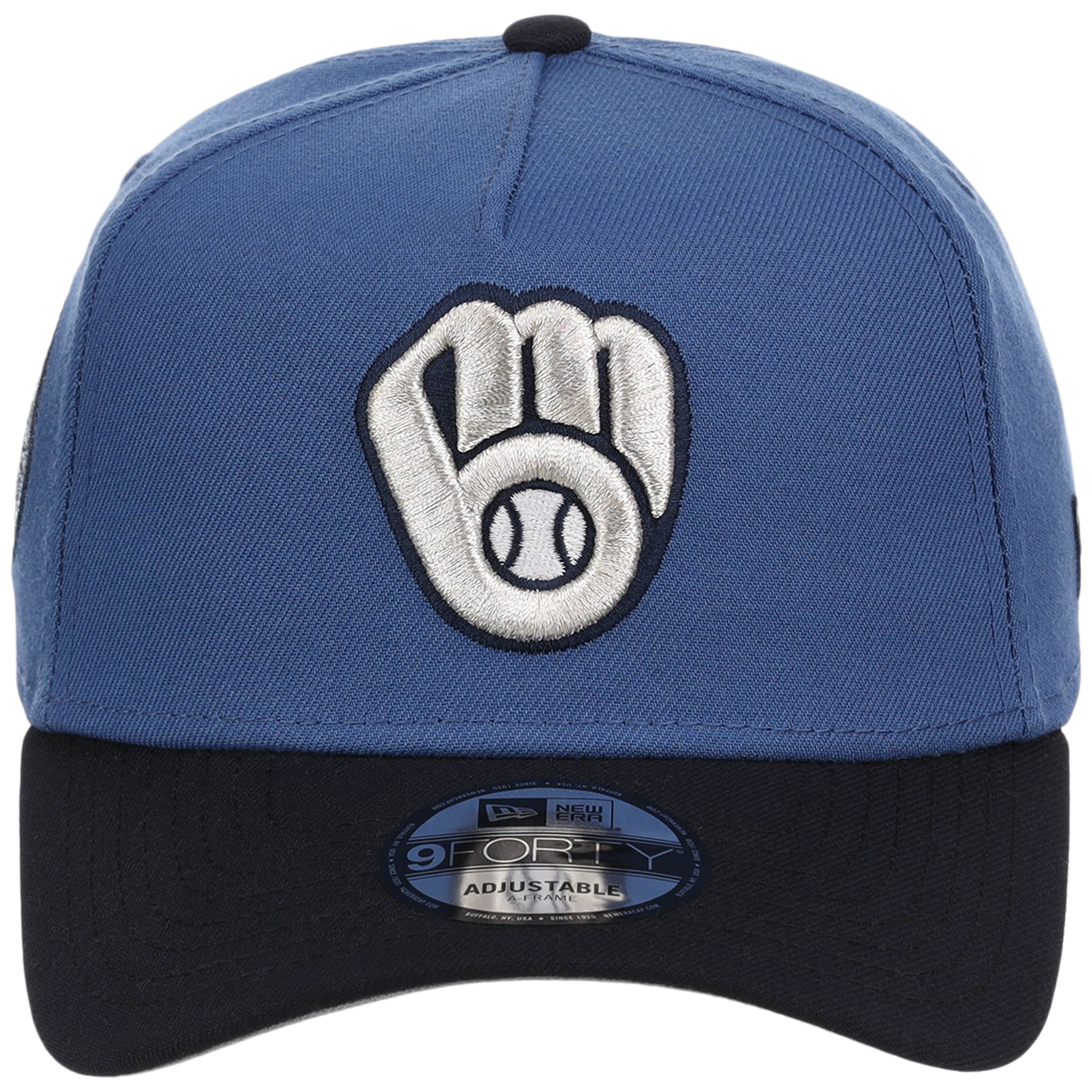 Milwaukee Brewers MLB Indigo Navy New Era 9FORTY