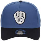 Milwaukee Brewers MLB Indigo Navy New Era 9FORTY