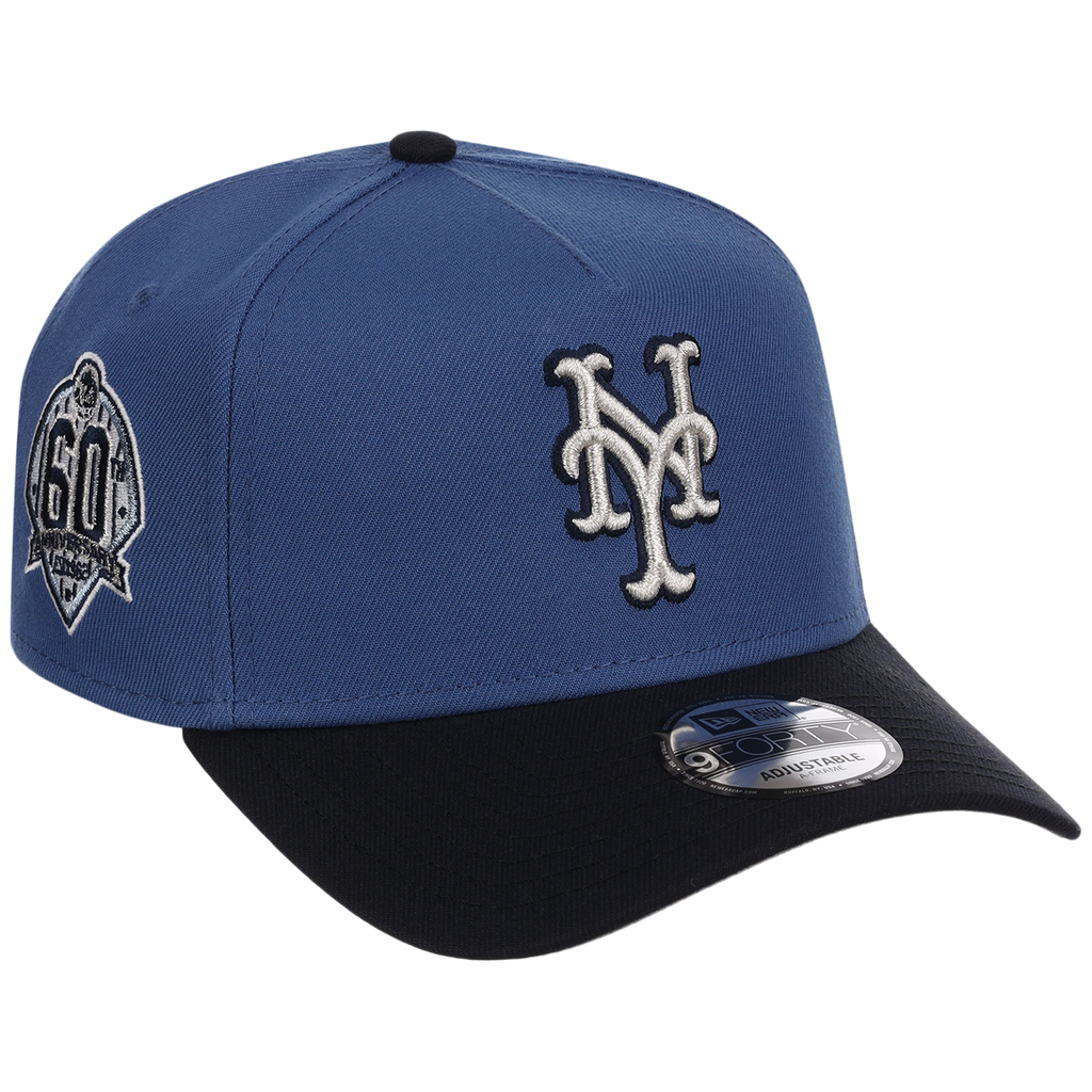 New York Mets MLB Indigo Navy New Era 9FORTY