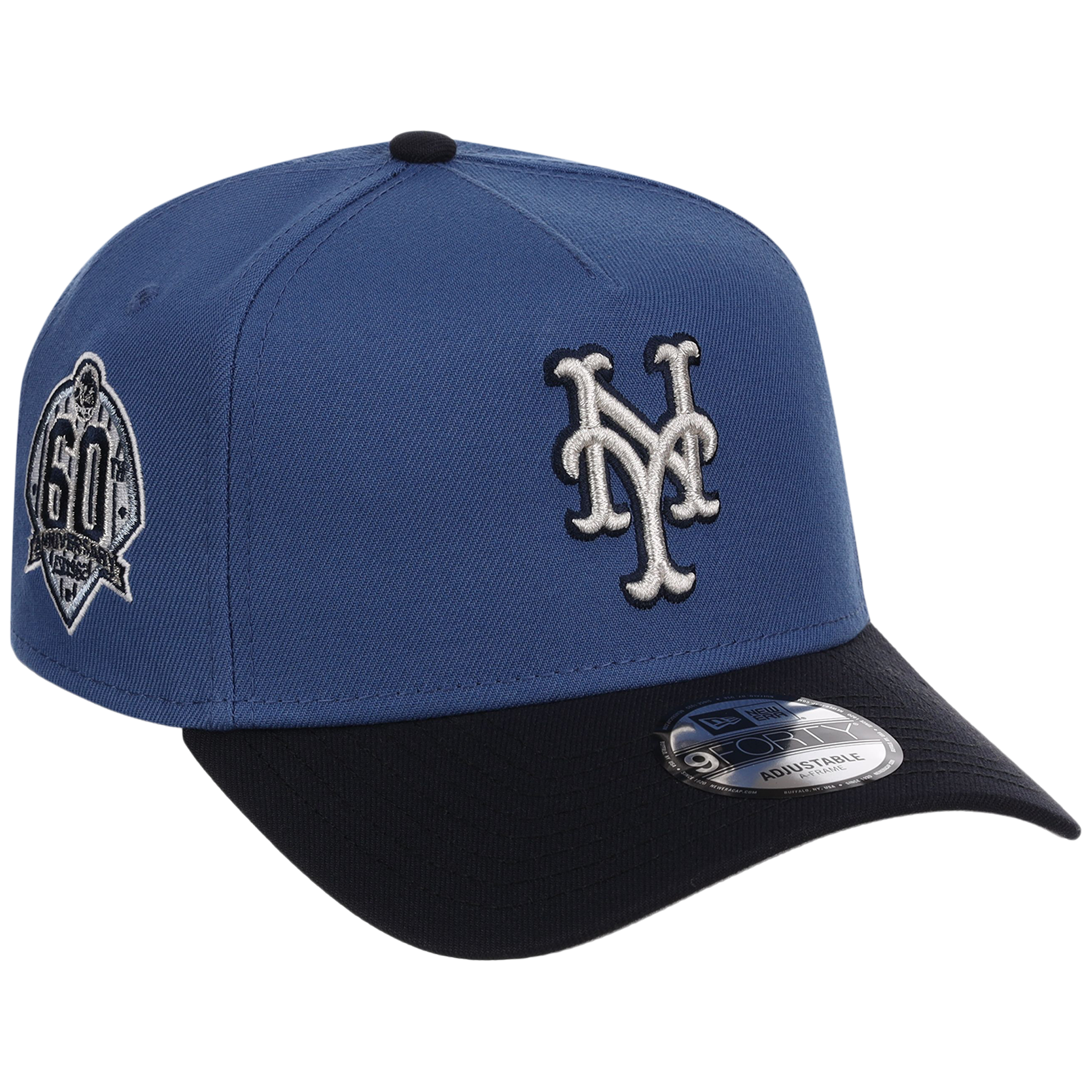 New York Mets MLB Indigo Navy New Era 9FORTY