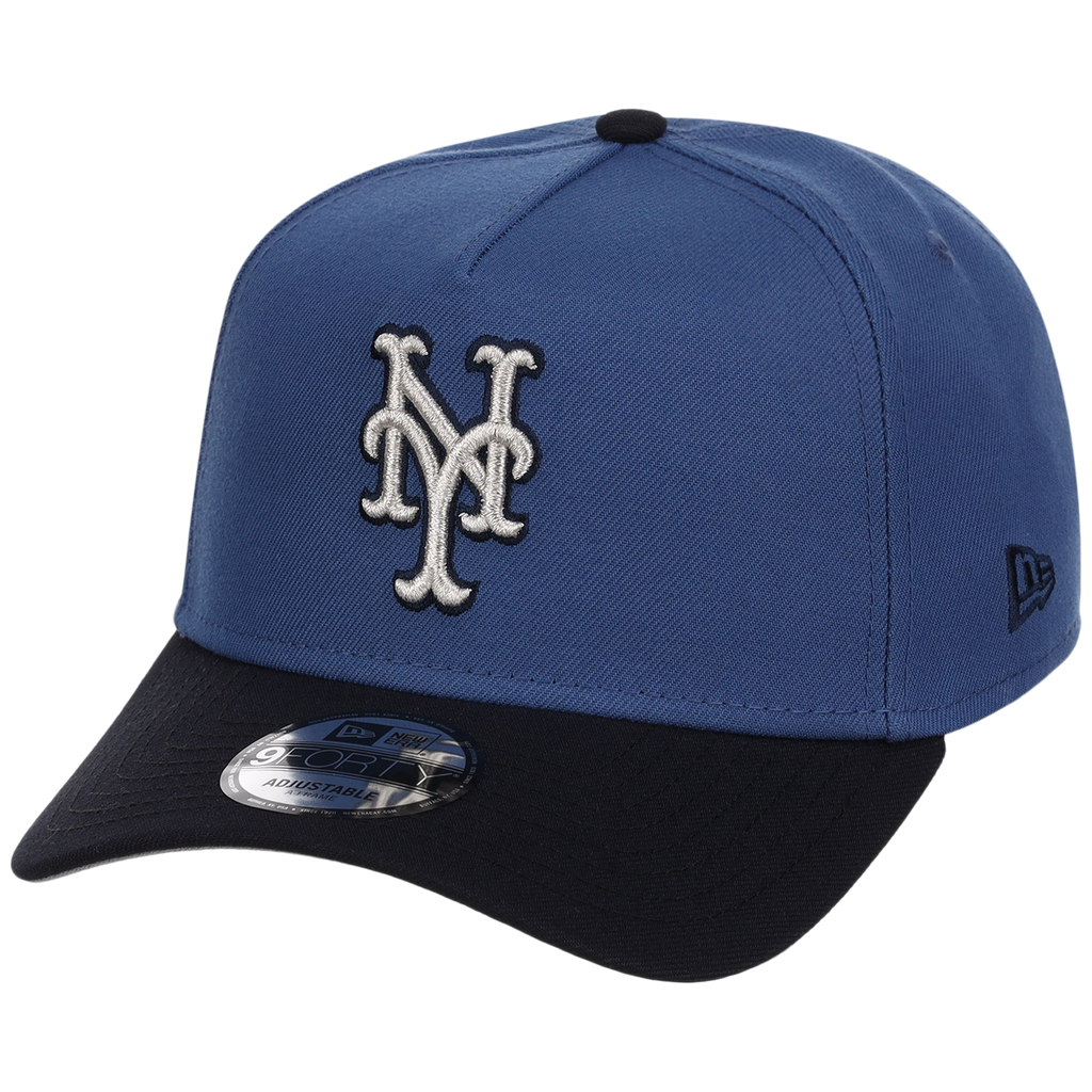 New York Mets MLB Indigo Navy New Era 9FORTY