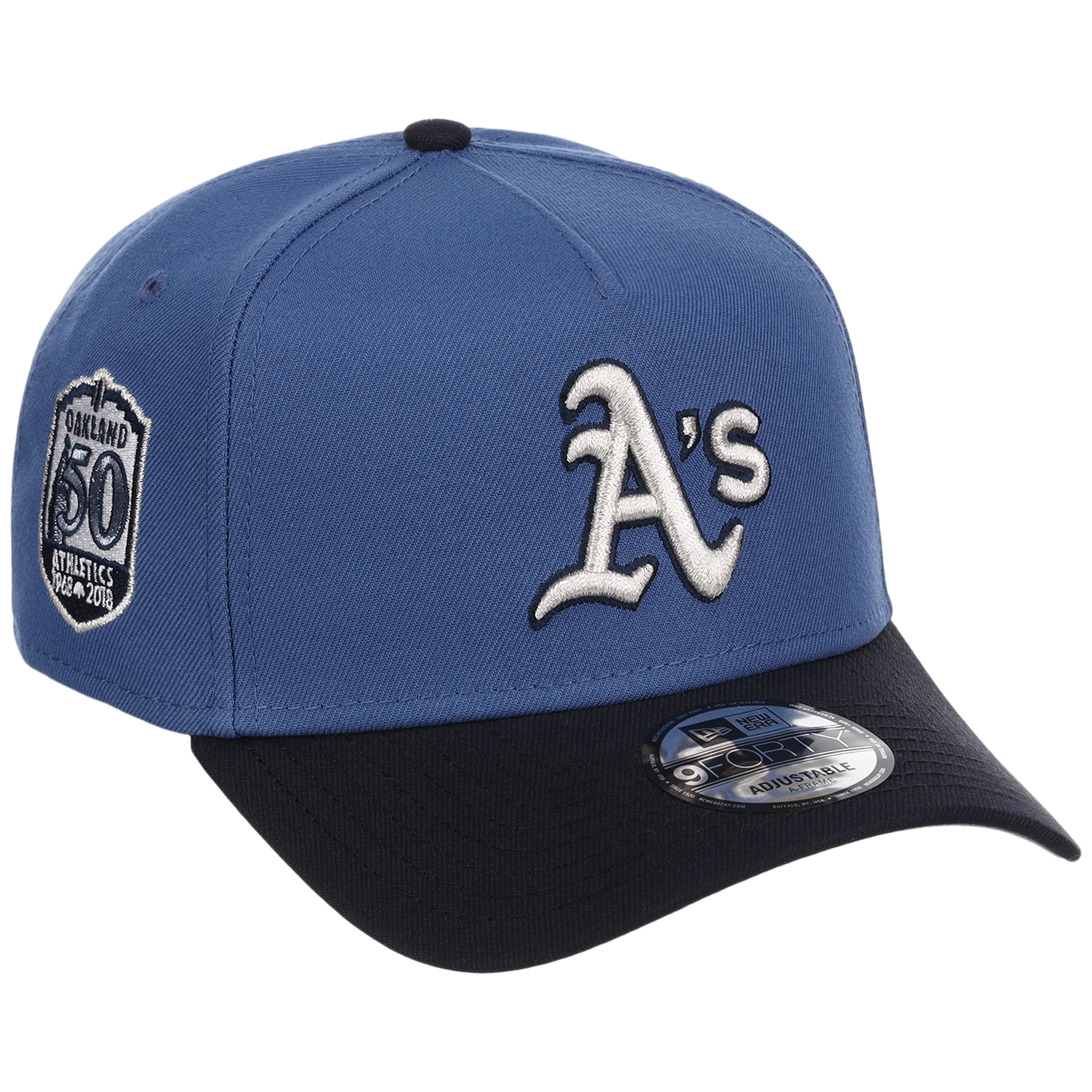 Oakland Athletics MLB Indigo Navy New Era 9FORTY