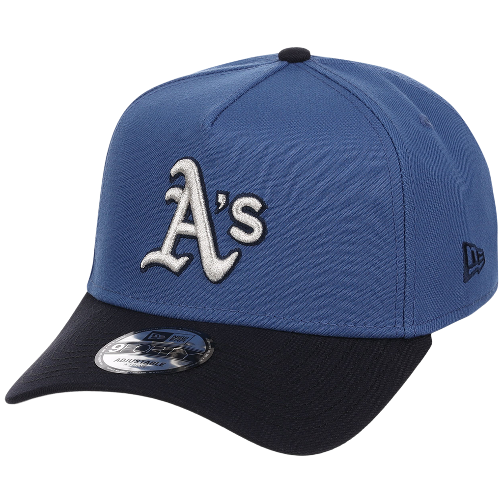 Oakland Athletics MLB Indigo Navy New Era 9FORTY