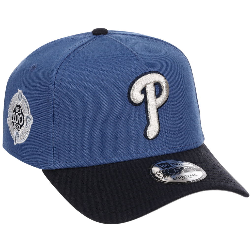 Philadelphia Phillies MLB Indigo Navy New Era 9FORTY