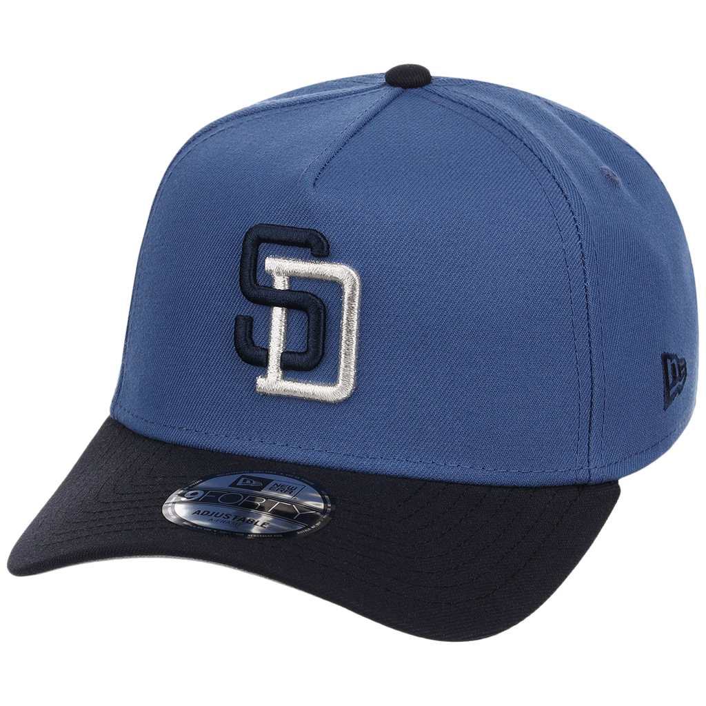 San Diego Padres MLB Indigo Navy New Era 9FORTY
