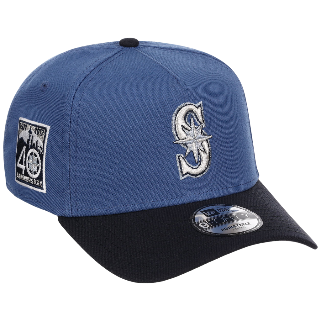 Seattle Mariners MLB Indigo Navy New Era 9FORTY