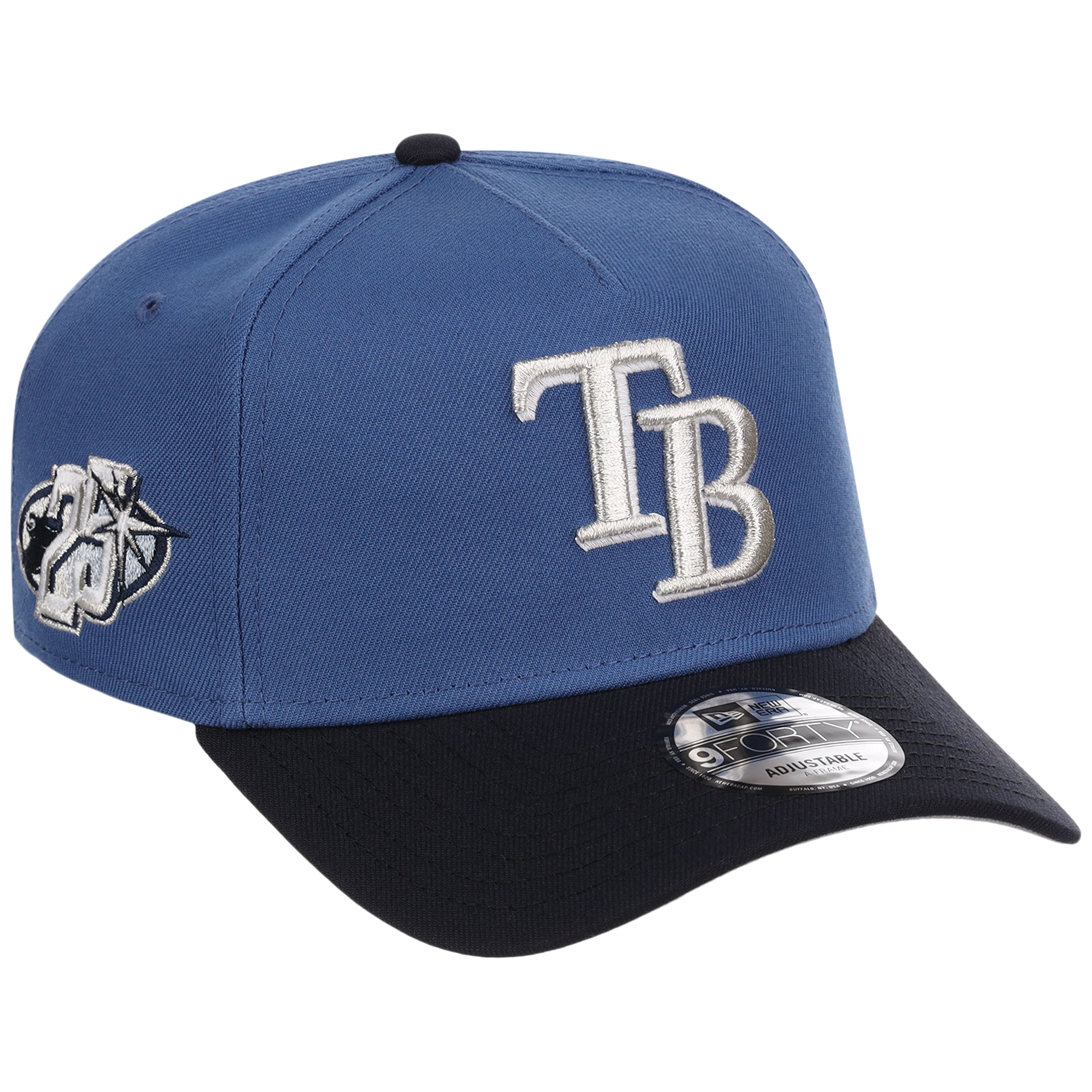Tampa Bay Rays MLB Indigo Navy New Era 9FORTY – LidsHatDrop