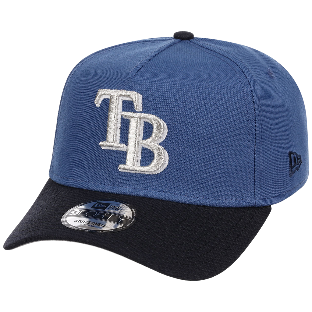 Tampa Bay Rays MLB Indigo Navy New Era 9FORTY