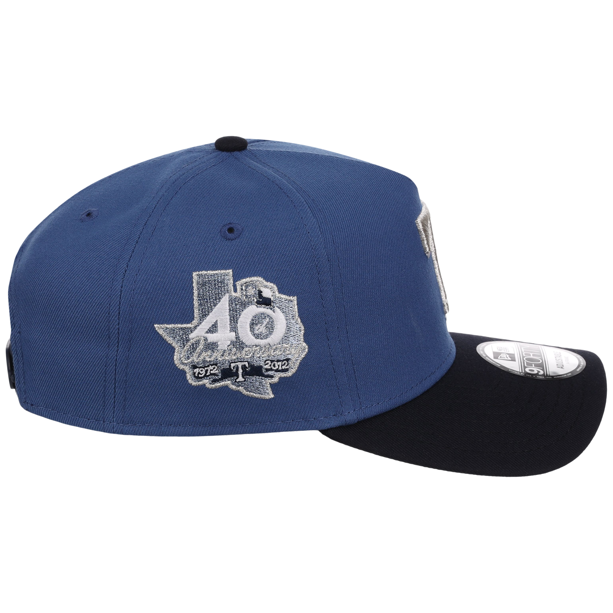 Texas Rangers MLB Indigo Navy New Era 9FORTY