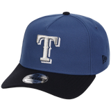 Texas Rangers MLB Indigo Navy New Era 9FORTY