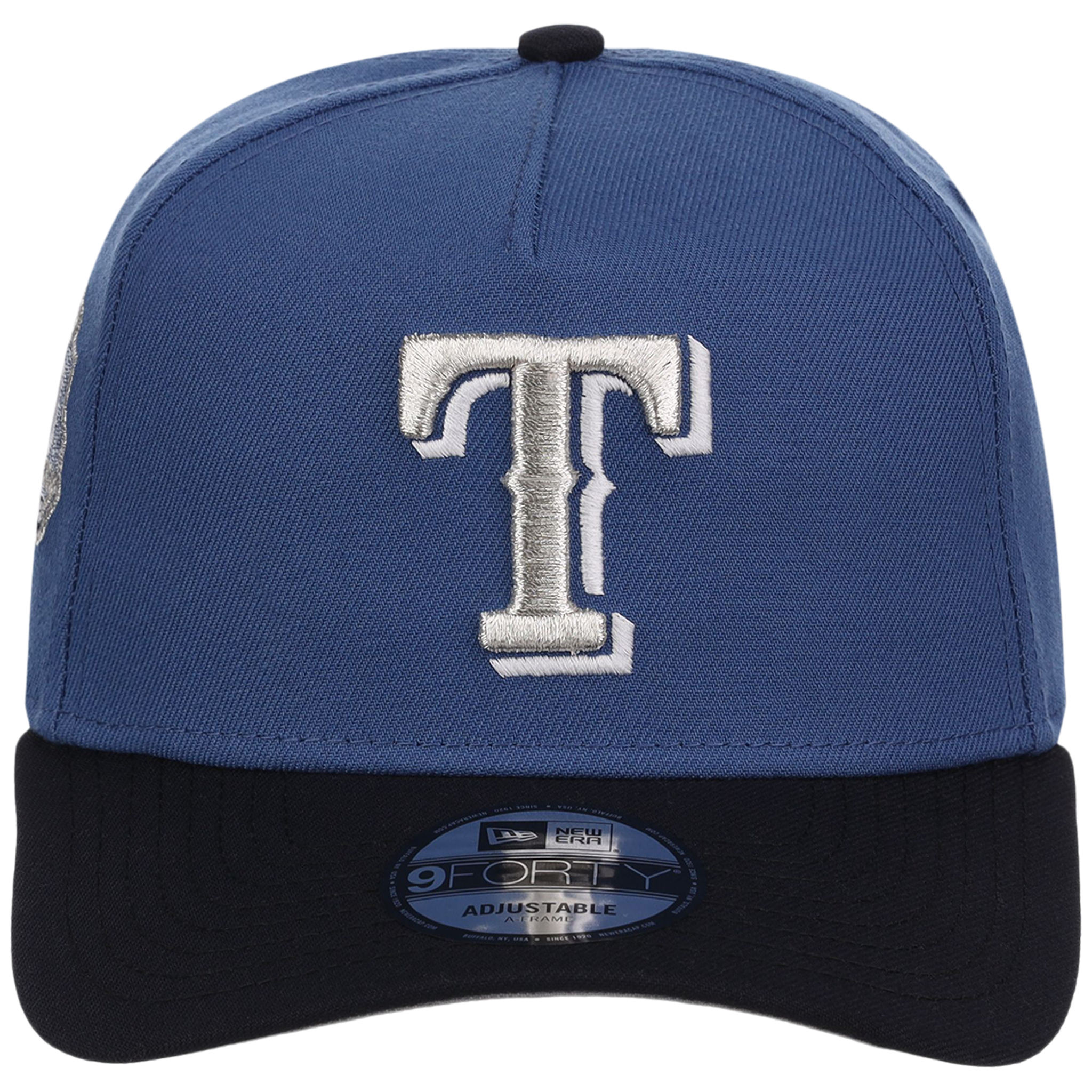 Texas Rangers MLB Indigo Navy New Era 9FORTY