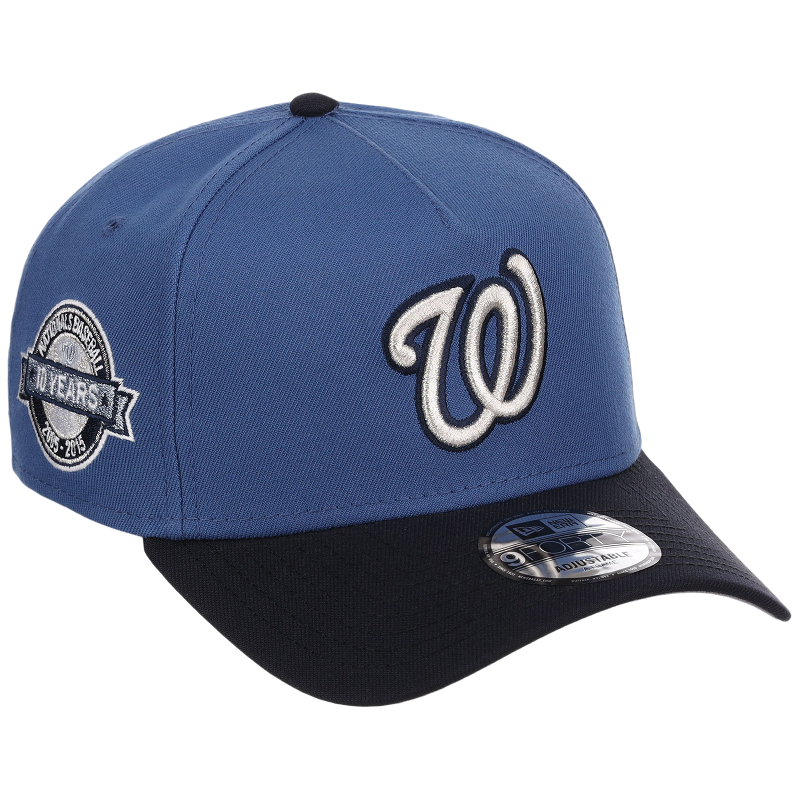 Washington Nationals MLB Indigo Navy New Era 9FORTY – LidsHatDrop