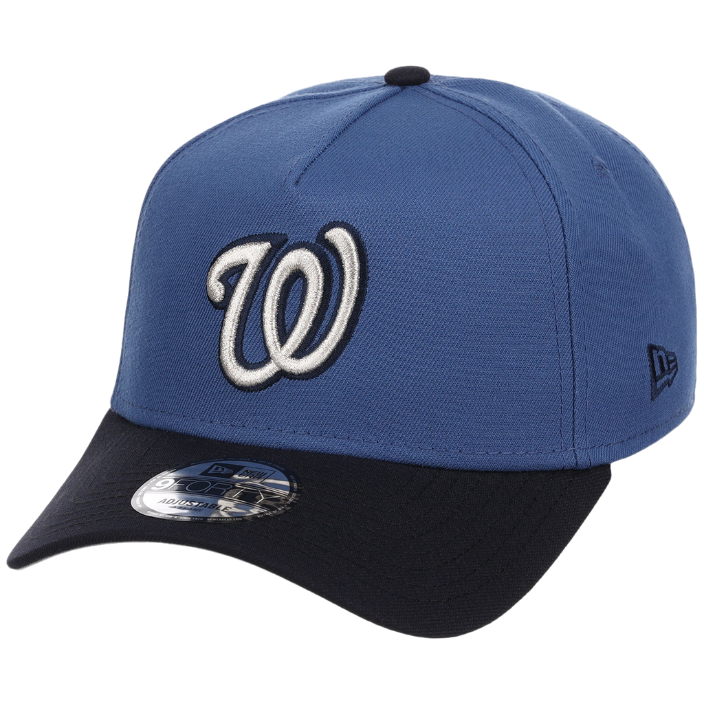 Washington Nationals MLB Indigo Navy New Era 9FORTY