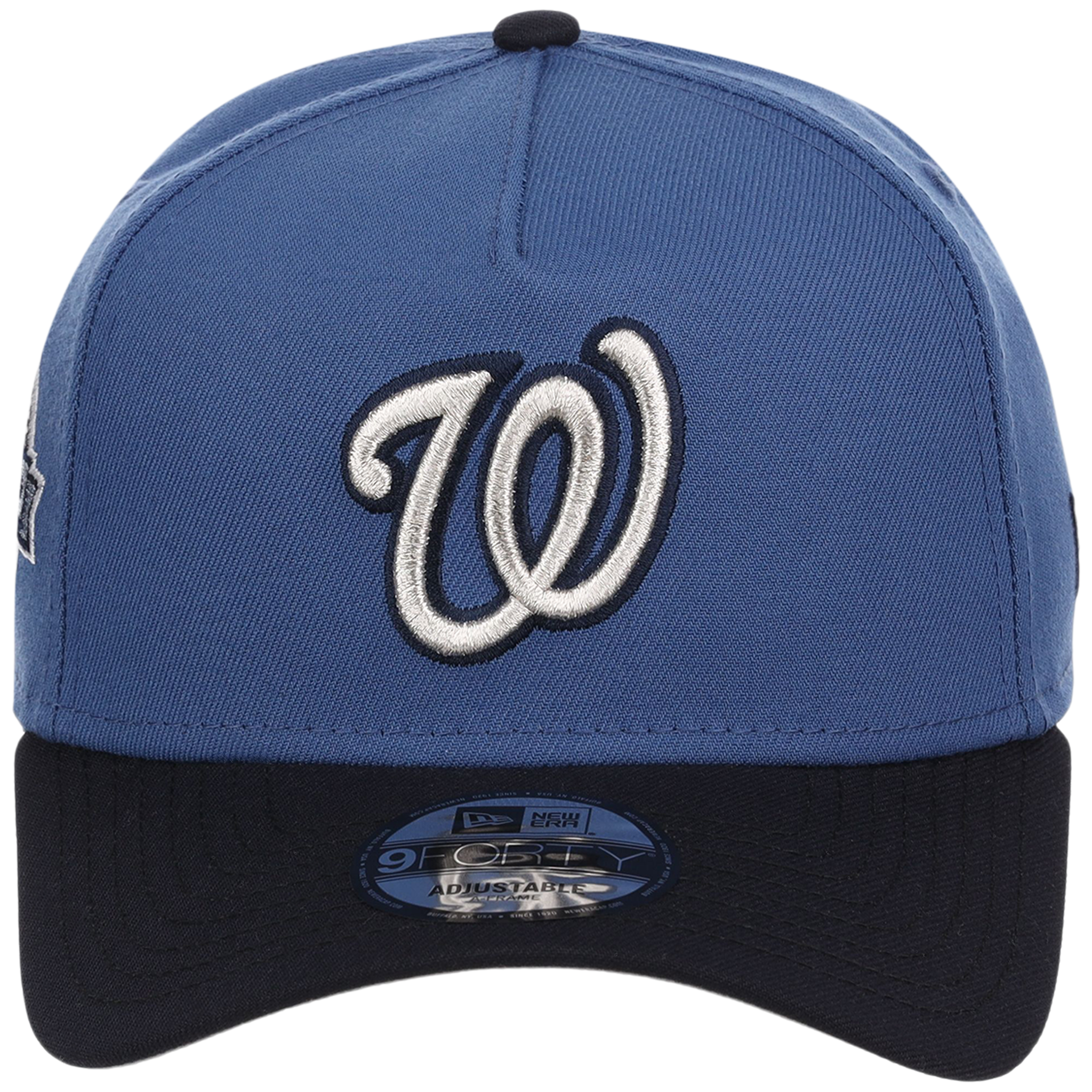 Washington Nationals MLB Indigo Navy New Era 9FORTY