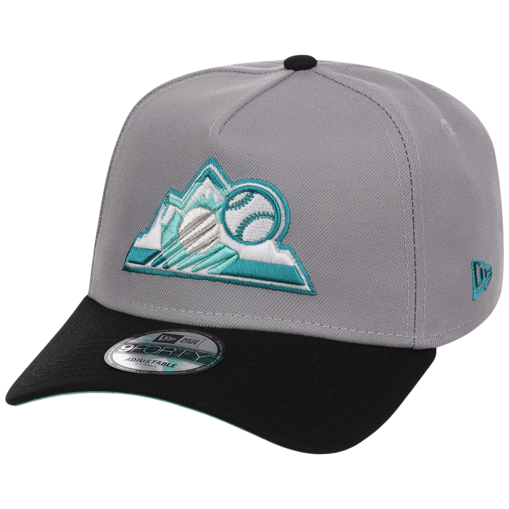 Colorado Rockies MLB Cloudy Glass New Era 9FORTY