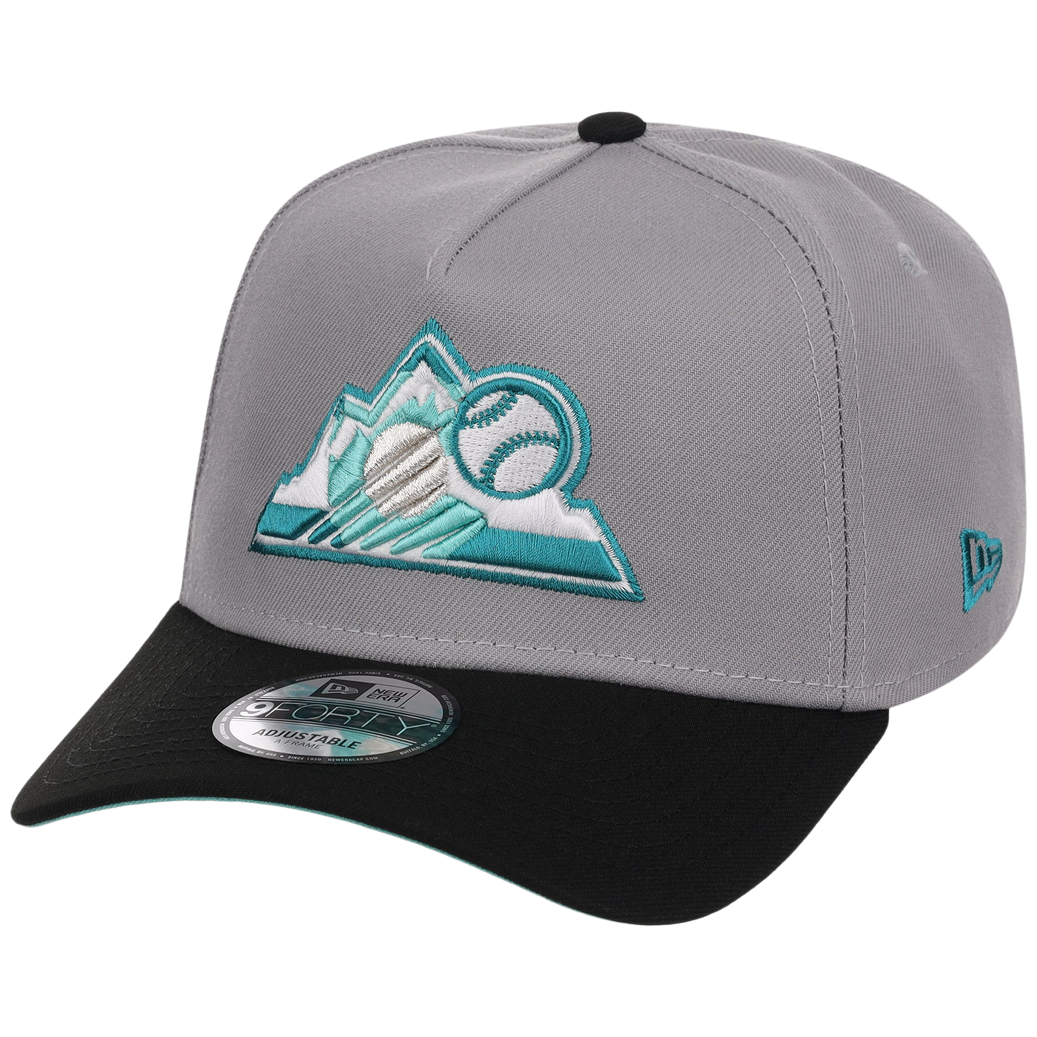 Colorado Rockies MLB Cloudy Glass New Era 9FORTY