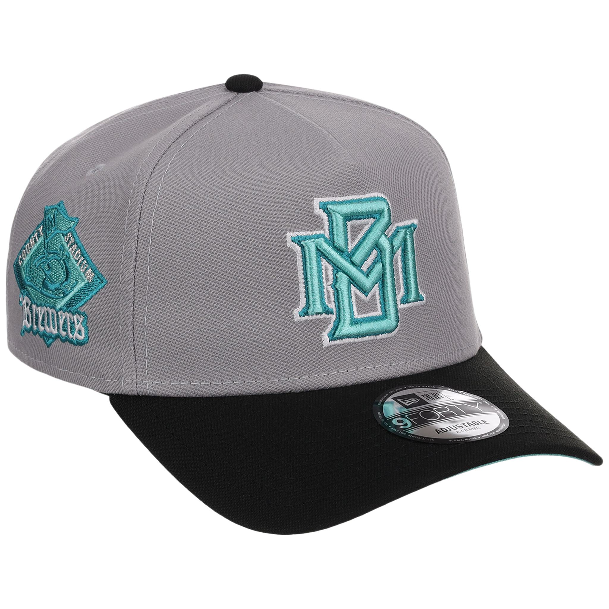 Milwaukee Brewers MLB Cloudy Glass New Era 9FORTY