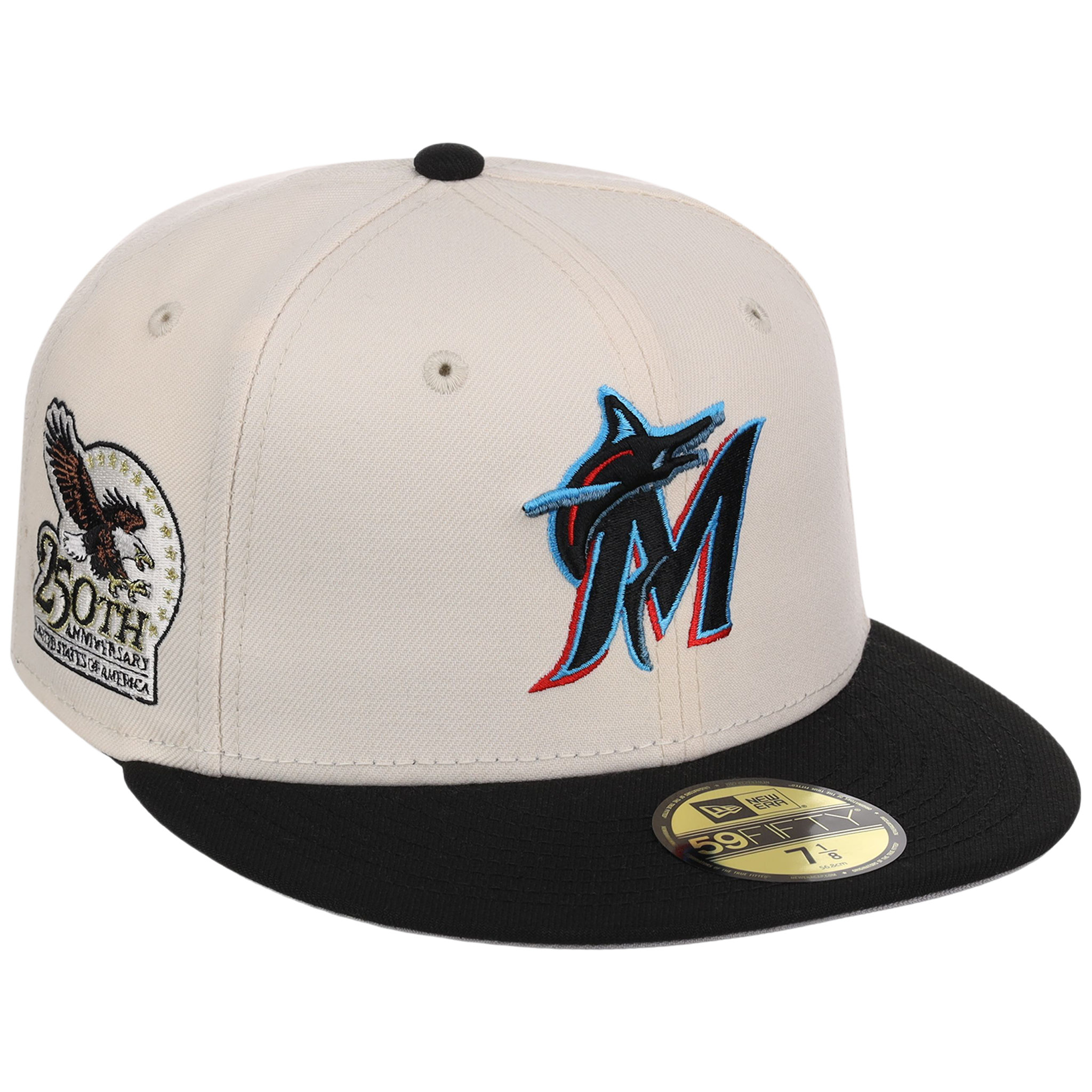 Miami Marlins MLB USA Semiquincentennial 250th Americana New Era 59FIFTY