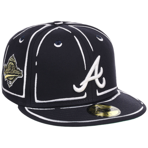 Atlanta Braves Joshua Vides x MLB 'Outline' New Era 59FIFTY Collection