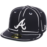 Atlanta Braves Joshua Vides x MLB 'Outline' New Era 59FIFTY Collection