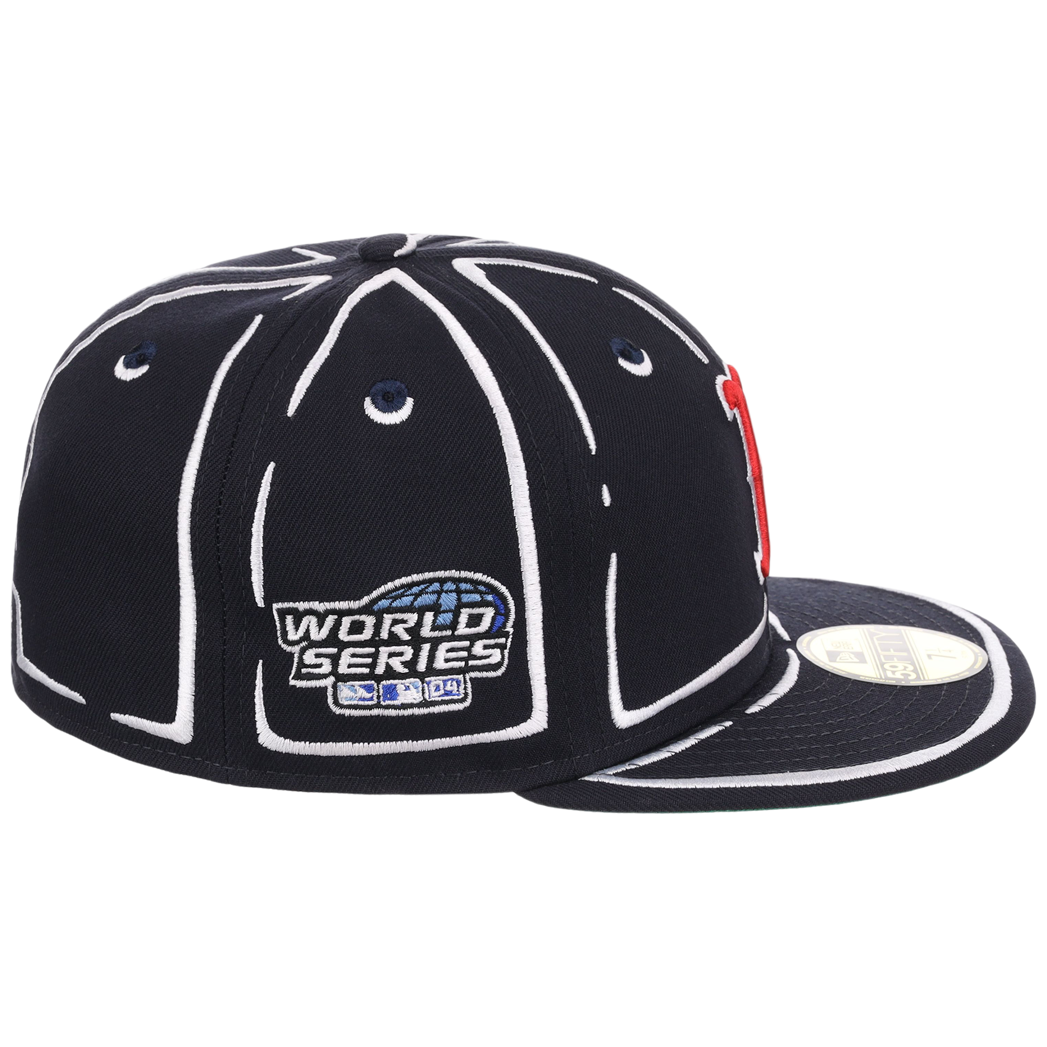 Boston Red Sox Joshua Vides x MLB 'Outline' New Era 59FIFTY Collection