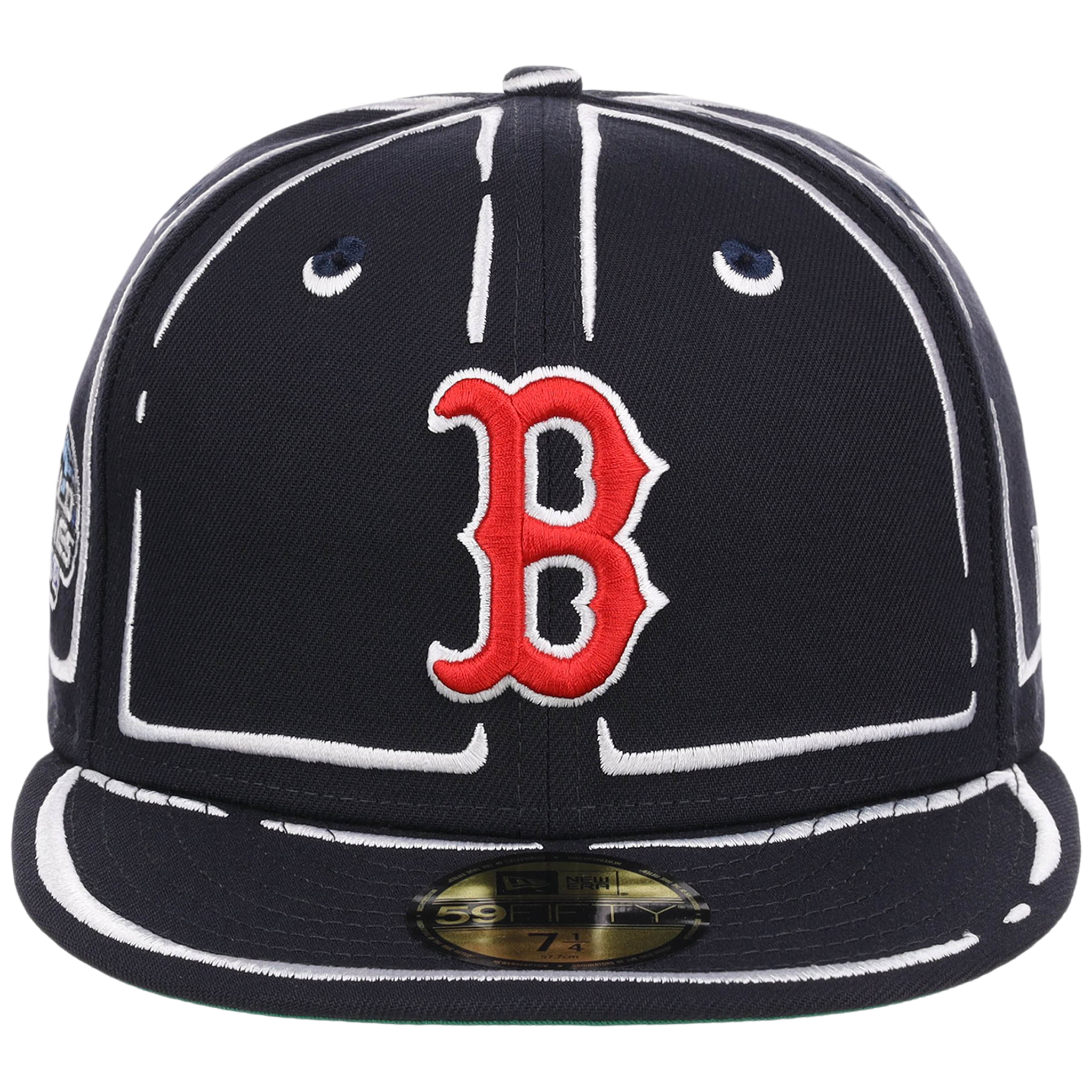 Boston Red Sox Joshua Vides x MLB 'Outline' New Era 59FIFTY Collection
