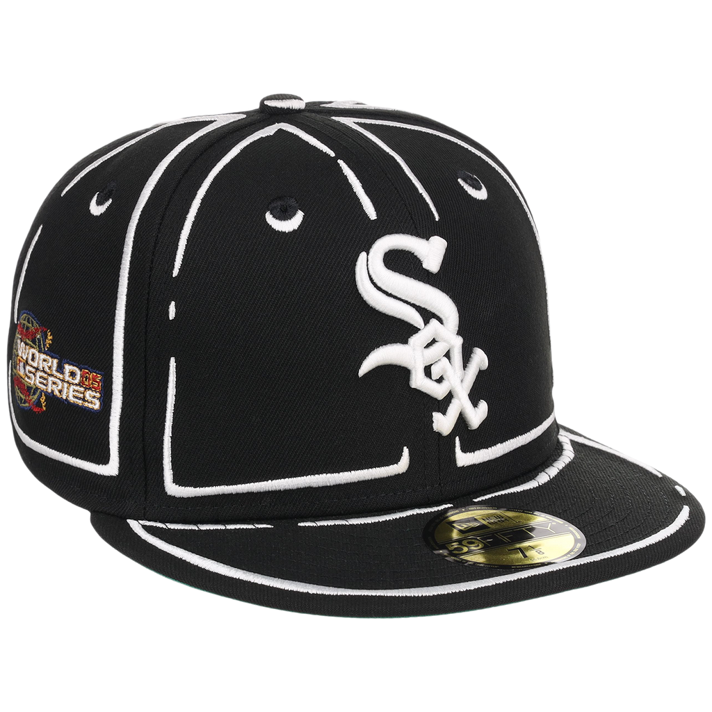 Chicago White Sox Joshua Vides x MLB 'Outline' New Era 59FIFTY Collection