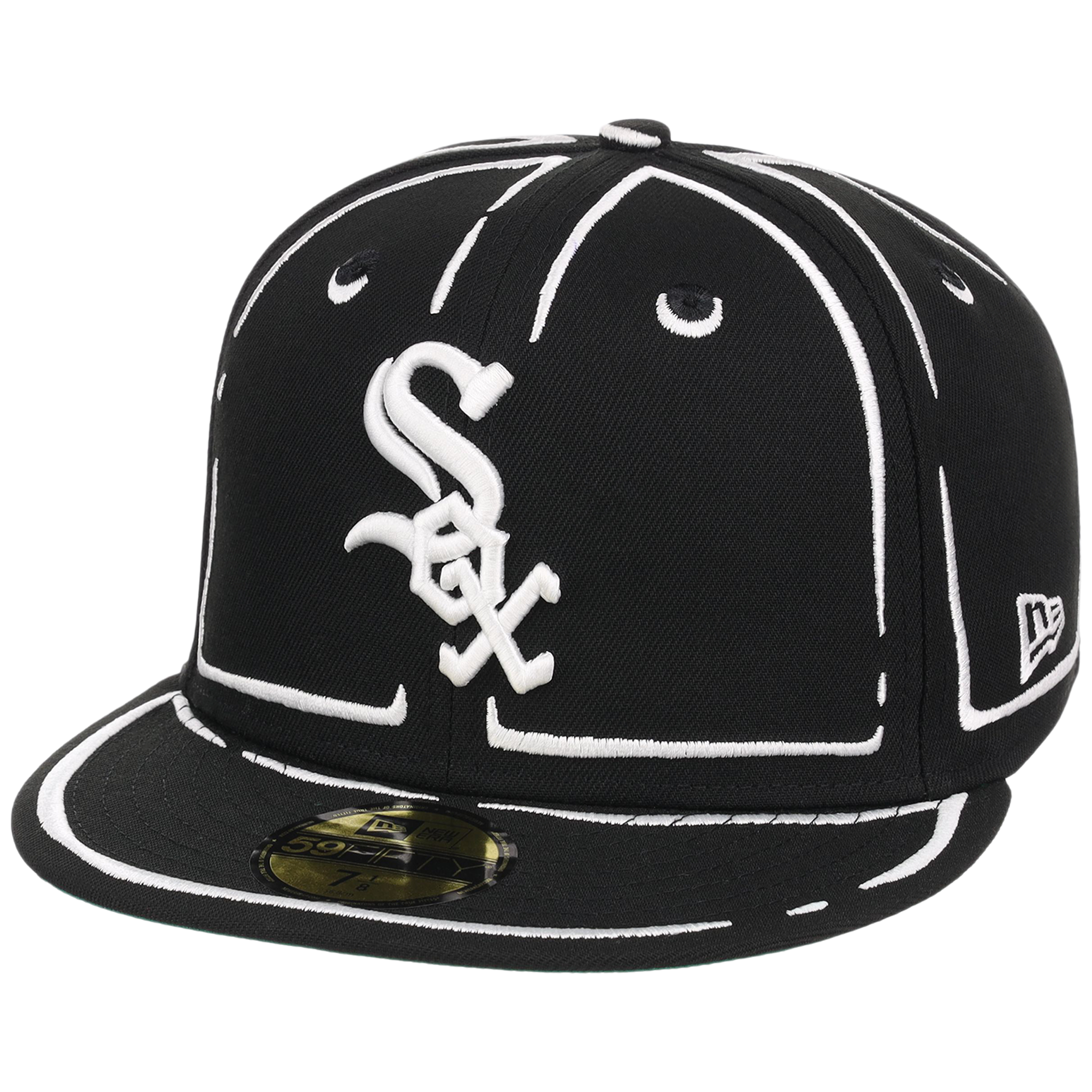 Chicago White Sox Joshua Vides x MLB 'Outline' New Era 59FIFTY Collection