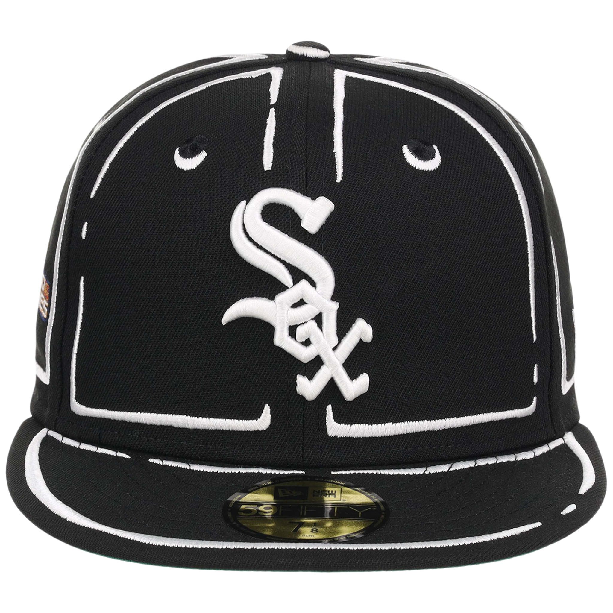Chicago White Sox Joshua Vides x MLB 'Outline' New Era 59FIFTY Collection