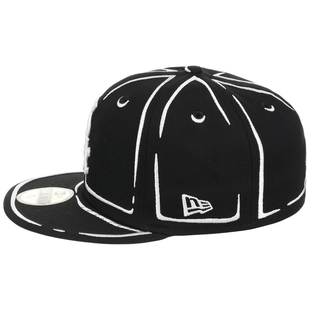 Chicago White Sox Joshua Vides x MLB 'Outline' New Era 59FIFTY Collection