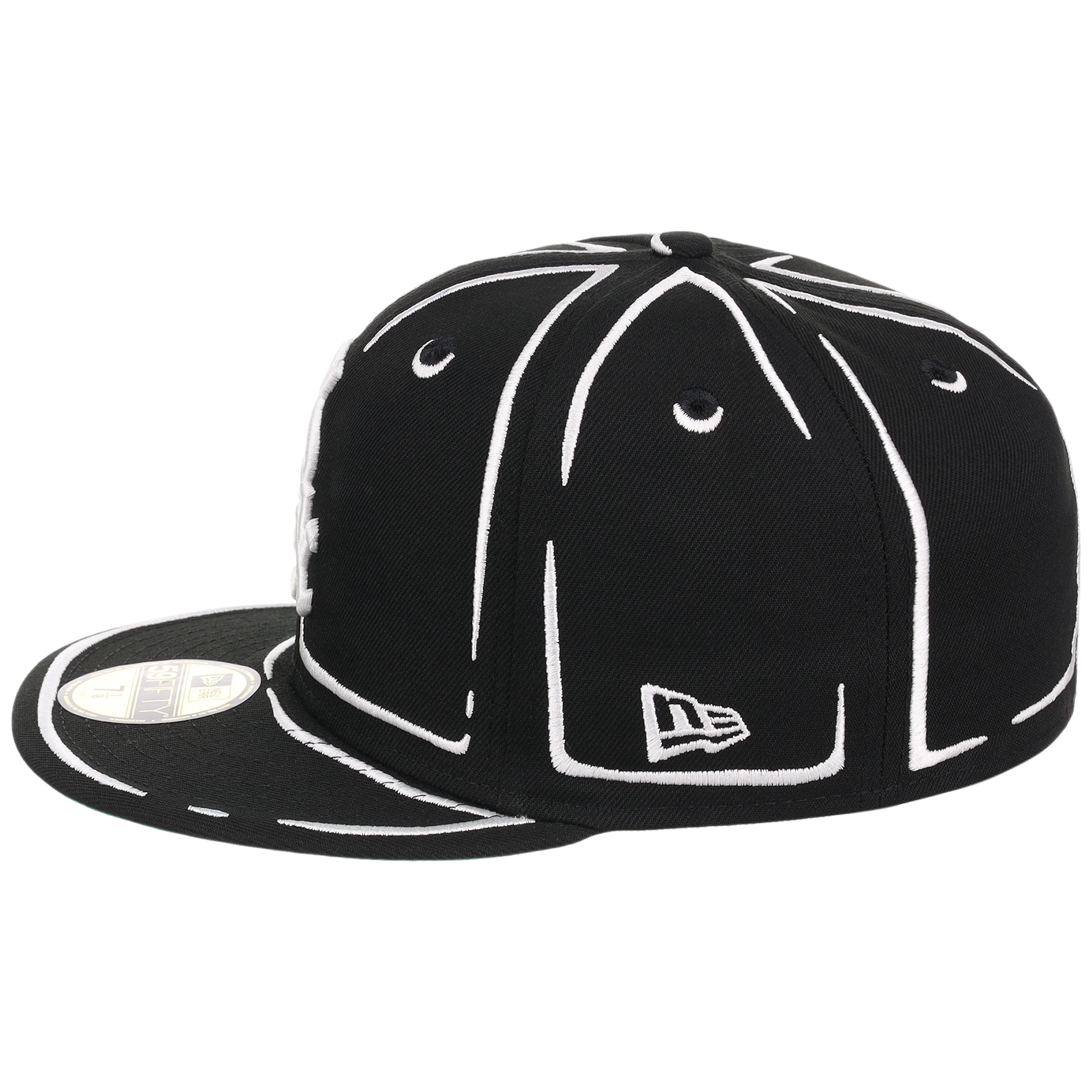 Chicago White Sox Joshua Vides x MLB 'Outline' New Era 59FIFTY Collection