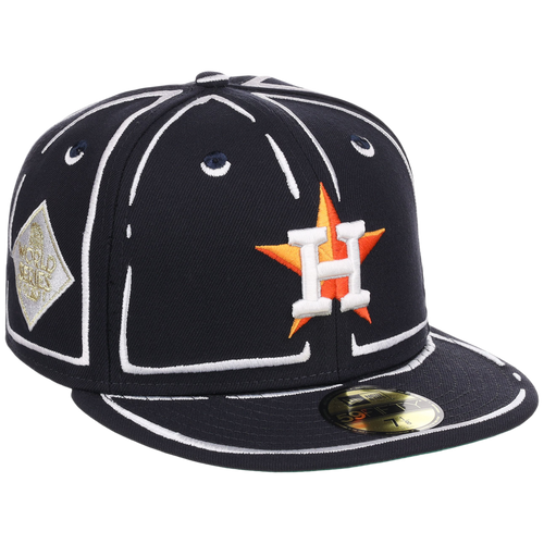 Houston Astros Joshua Vides x MLB 'Outline' New Era 59FIFTY Collection