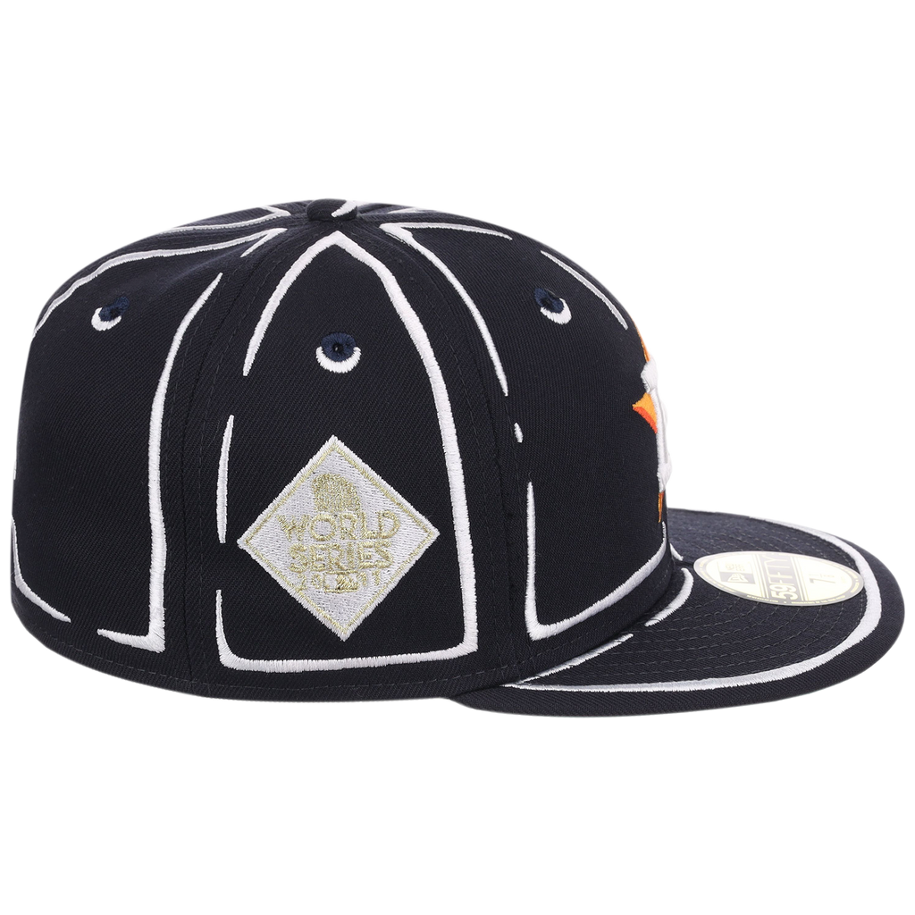 Houston Astros Joshua Vides x MLB 'Outline' New Era 59FIFTY Collection