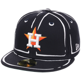 Houston Astros Joshua Vides x MLB 'Outline' New Era 59FIFTY Collection