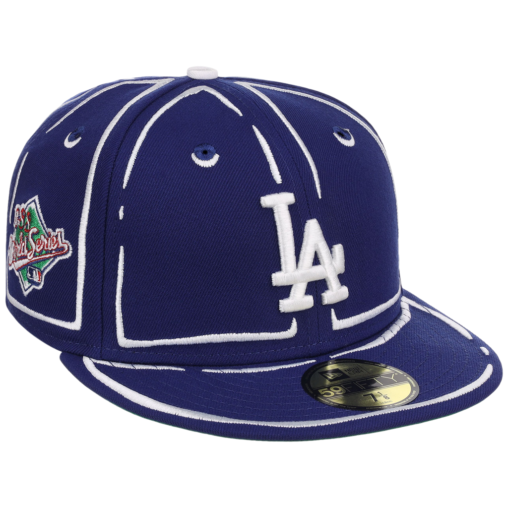 Los Angeles Dodgers Joshua Vides x MLB 'Outline' New Era 59FIFTY Collection