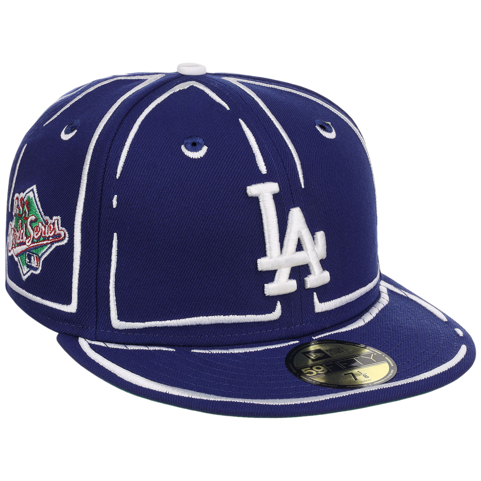 NewEra 59FIFTY 2024 プレイヤーズウィークエンド タティスJr Los Angeles Dodgers Joshua Vides x MLB 'Outline' New Era 59FIFTY