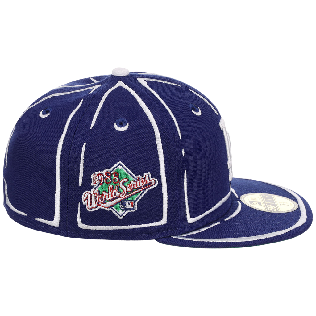 Los Angeles Dodgers Joshua Vides x MLB 'Outline' New Era 59FIFTY Collection